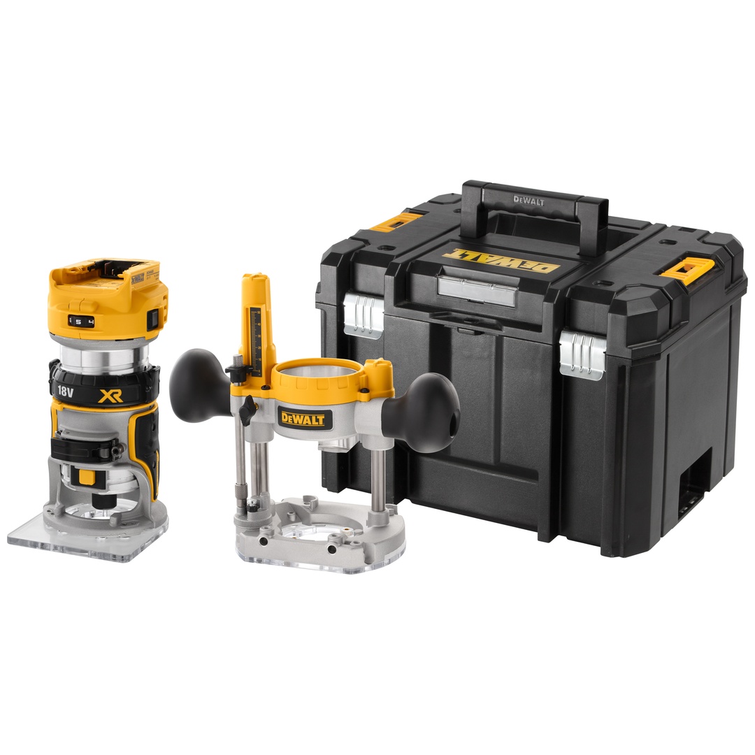 DeWalt Akku-Kombifräse, 18 V (Basisversion), incl. Zubehör