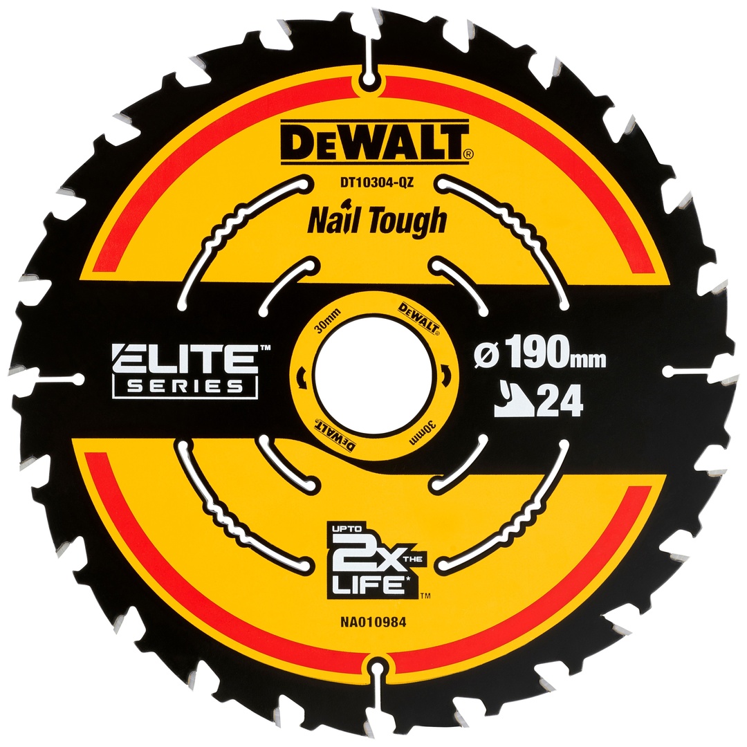 DeWalt ELITE Kreissägeblätter 190/30 mm 24WZ