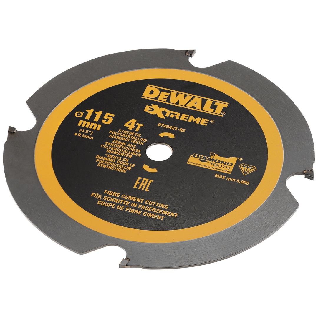 DeWalt Kreissägeblatt PCD 115/9,5 mm 4Z