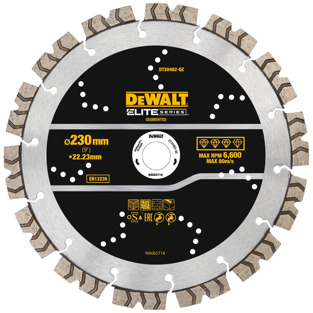 DeWalt ELITE Diamanttrennscheibe 230x22,23mm ALL PURPOSE