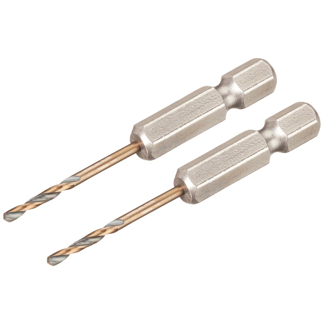 DeWalt Metallbohrer Black&Gold HSS-G, 2x2 mm, Sechskant