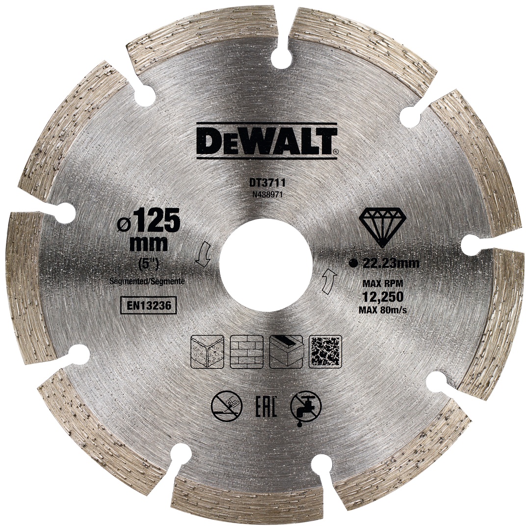 DeWalt Diamanttrennscheibe Eco1 Universal 125 Mm