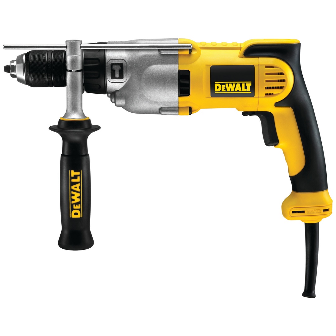 DeWalt Schlagbohrmaschine 1100 W 13 mm 2-Gang, incl. Zubehör, Transportkoffer