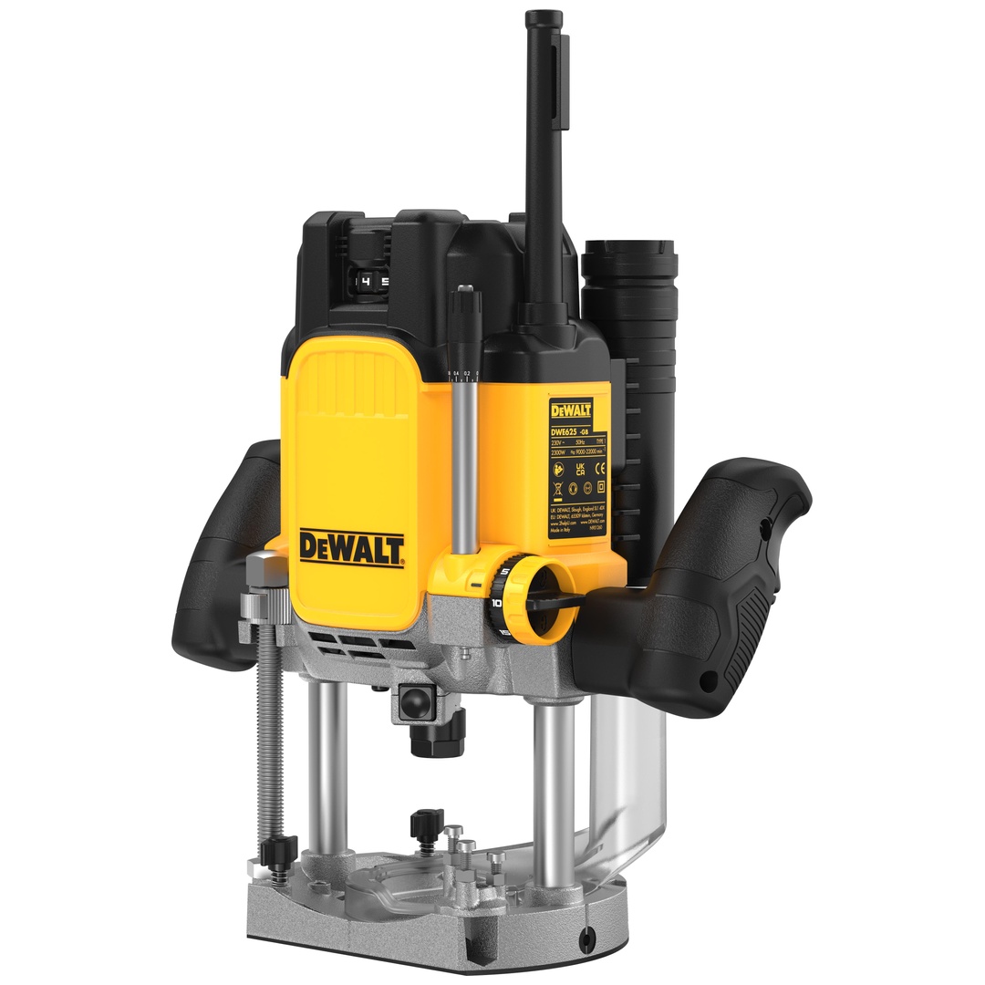 DeWalt Oberfräse 2300 W, incl. Zubehör, Karton