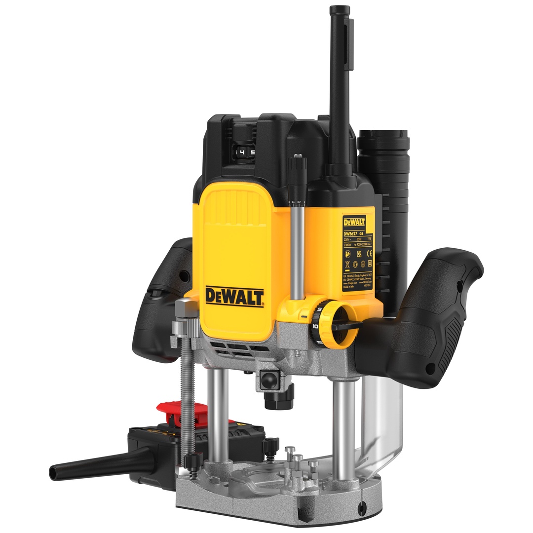 DeWalt Oberfräse 2300 W, incl. Zubehör, TSTAK-Box