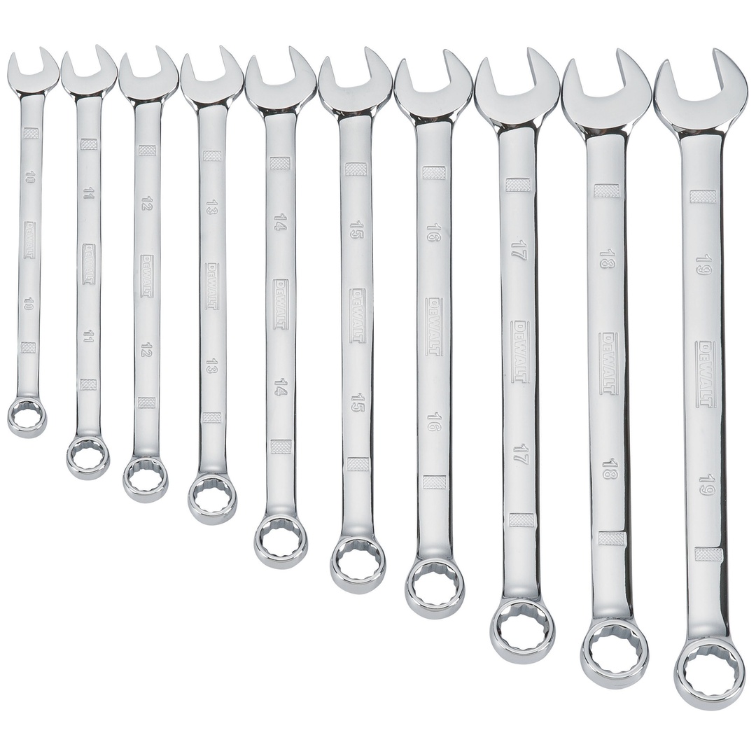 DeWalt Ring-Maulschlüssel Set metrisch 10-tlg
