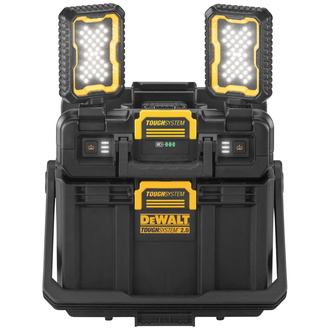 DeWalt TOUGHSYSTEM Werkzeugbox mit Leuchten