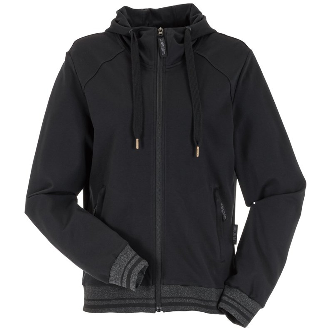 Planam Outdoor Choice Damen Kapuzenjacke Gr. L schwarz