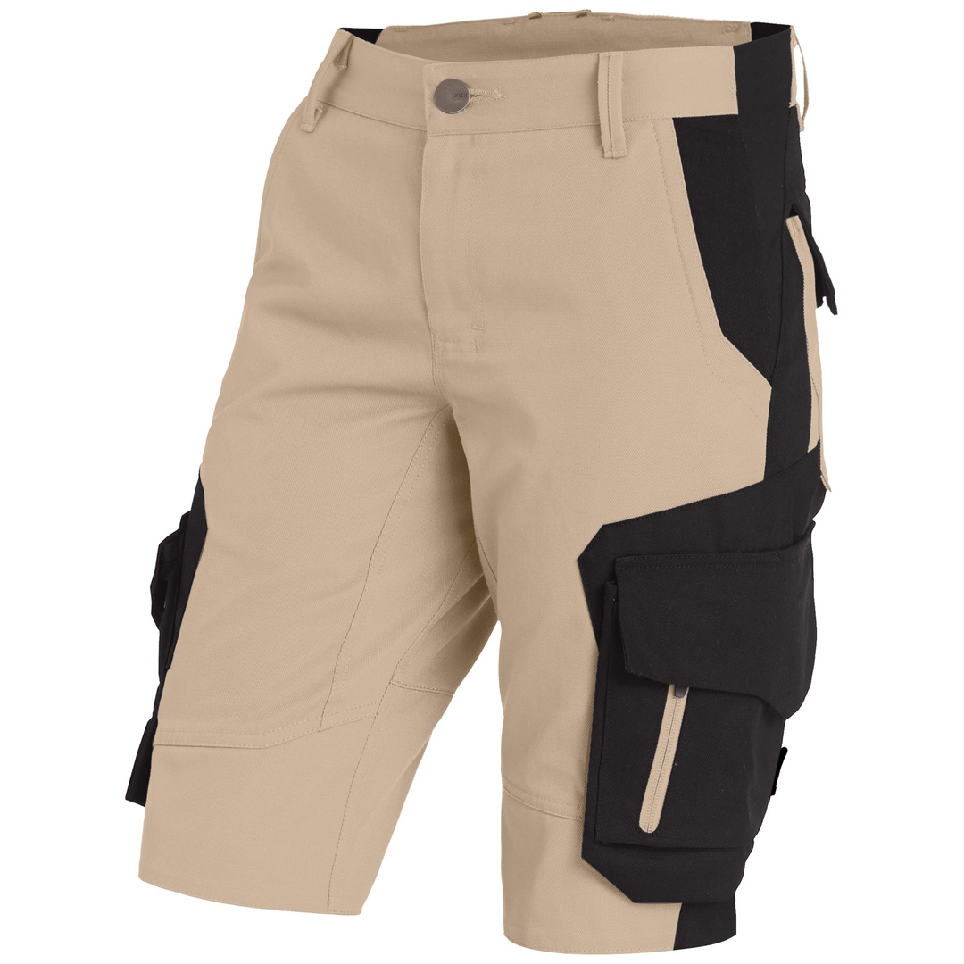 FHB Bermuda Damen Annika Gr. 38 beige/schwarz