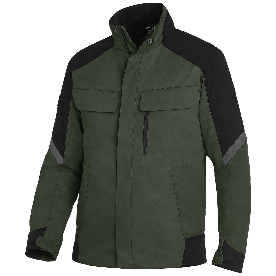 FHB Arbeitsjacke Frank 125900 Gr. XS oliv/schwarz