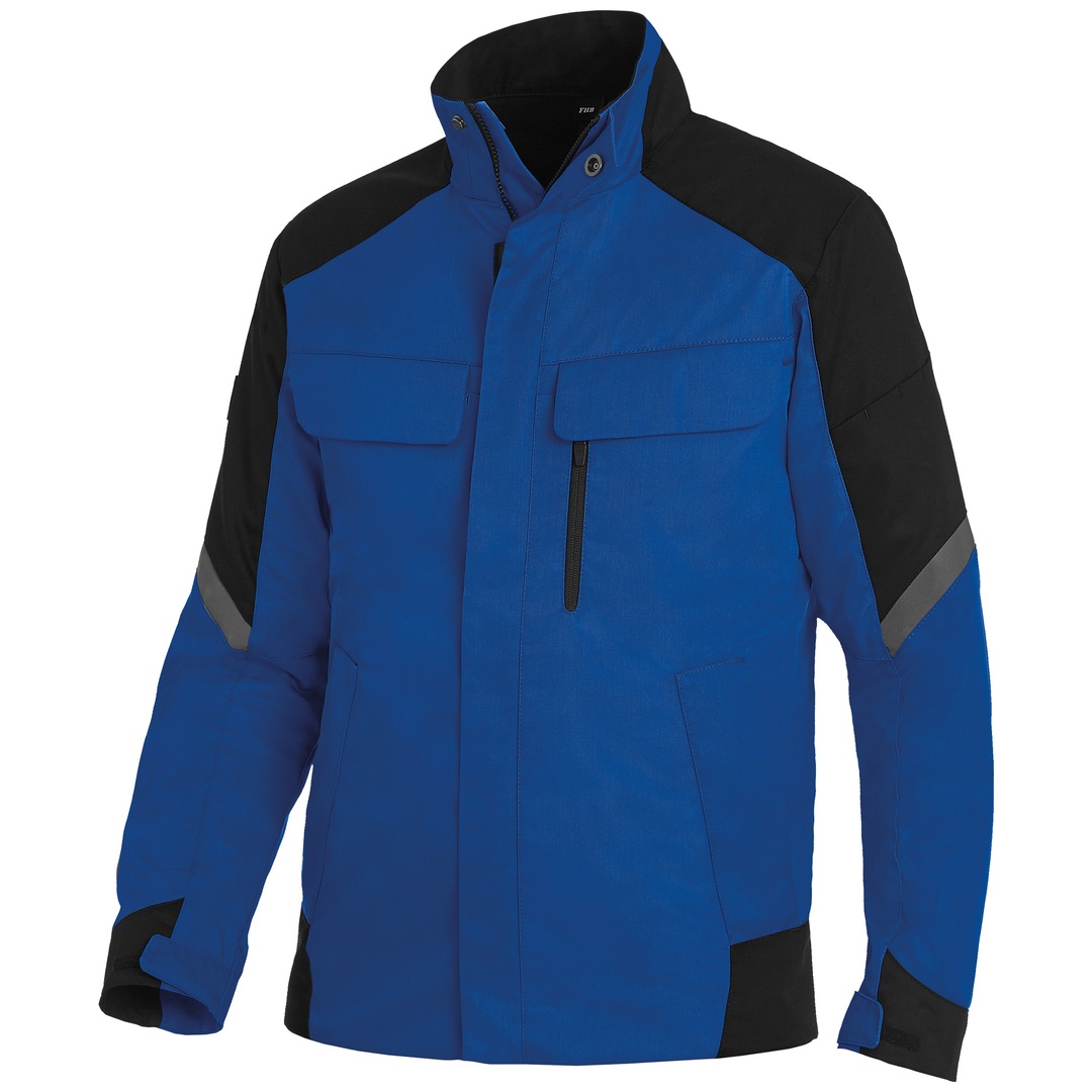 FHB Arbeitsjacke Frank 125900 Gr. M royalblau/schwarz