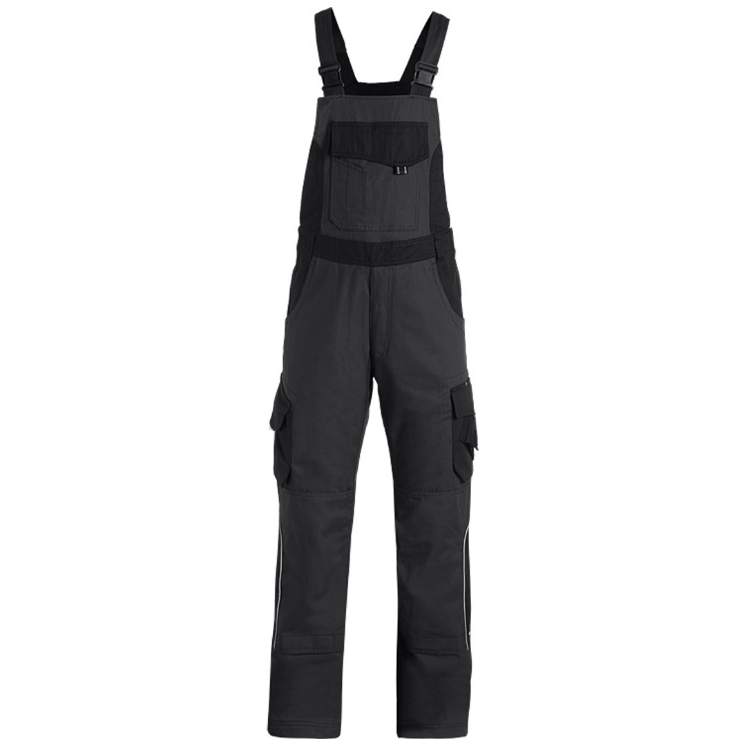 Fhb Latzhose Herren Twill Eckhard 130630 54 Anthrazit/schwarz