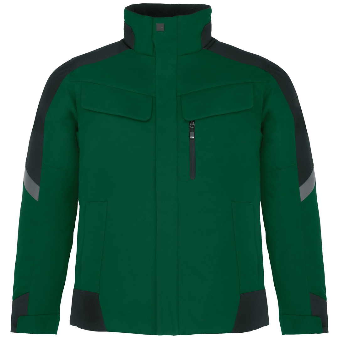FHB Arbeitsjacke wasserabweisend Lars Gr. 2XL grün/schwarz