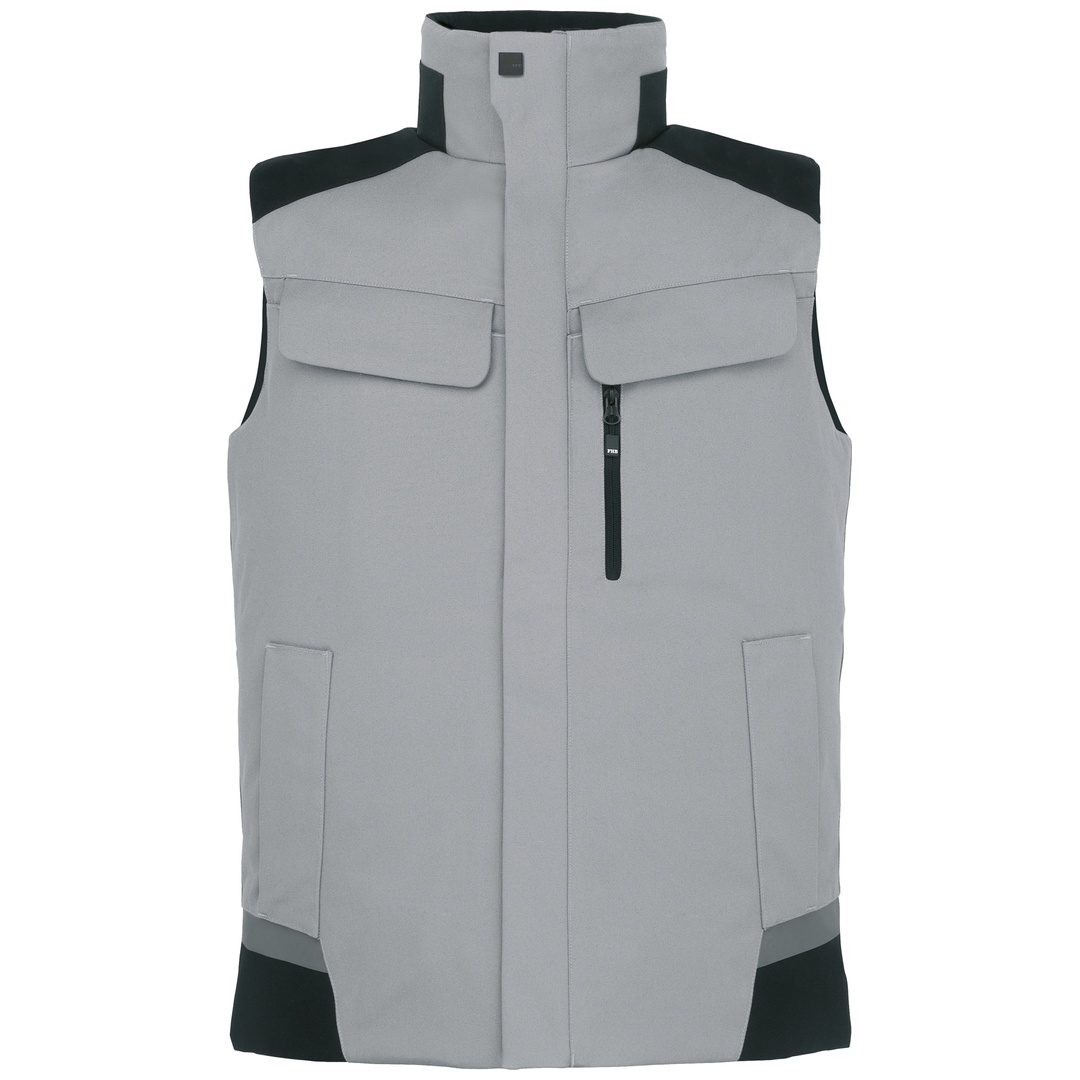 FHB Arbeitsweste wasserabweisend Hauke Gr. 3XL grau/schwarz