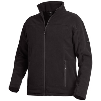 FHB ROMAN Fleece-Jacke, schwarz, Gr. 2XL