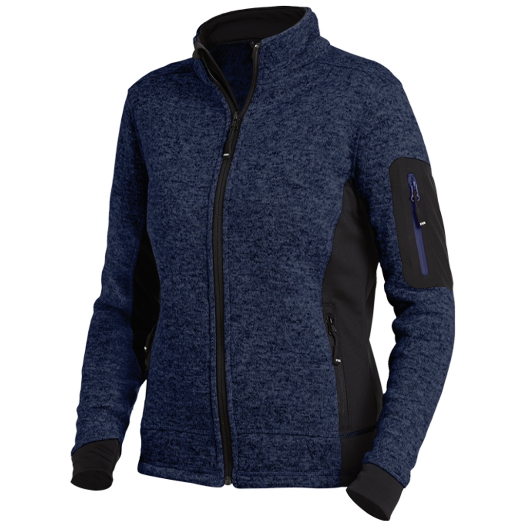 FHB Strickjacke Marieke 79596 L marine/schwarz