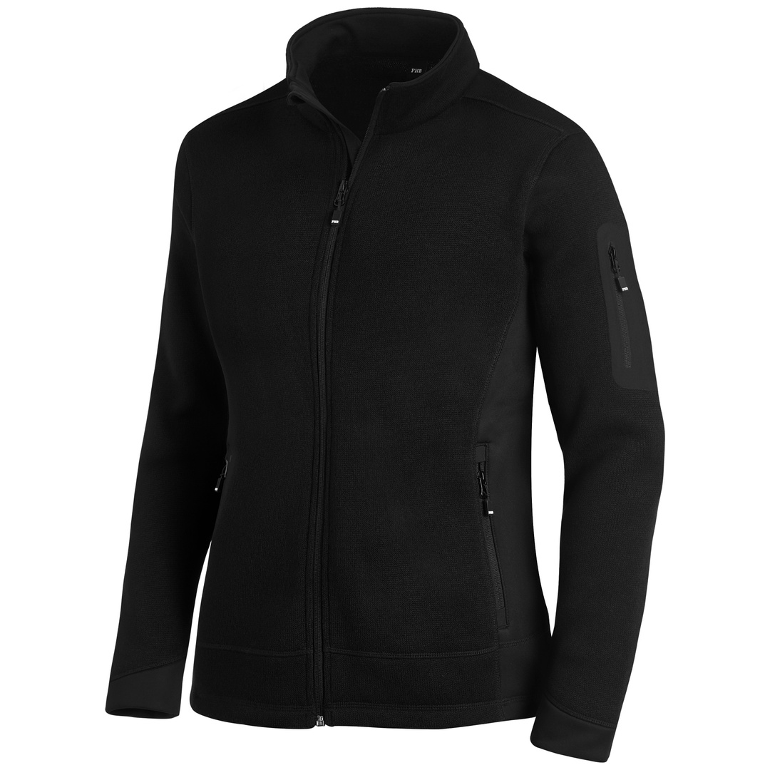 FHB Strickjacke Marieke 79596 2XL schwarz