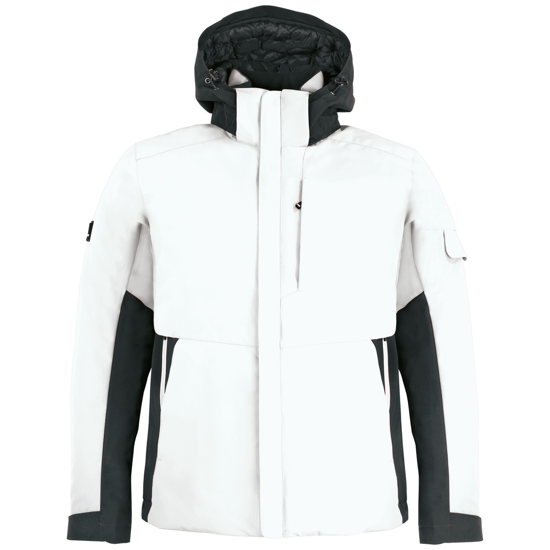 FHB Arbeitsjacke Primaloft GEORG 80101 Gr. M weiß/anthrazit