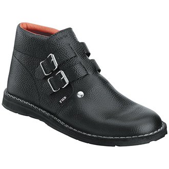 FHB OSKAR Dachdeckerstiefel, schwarz, Gr. 38