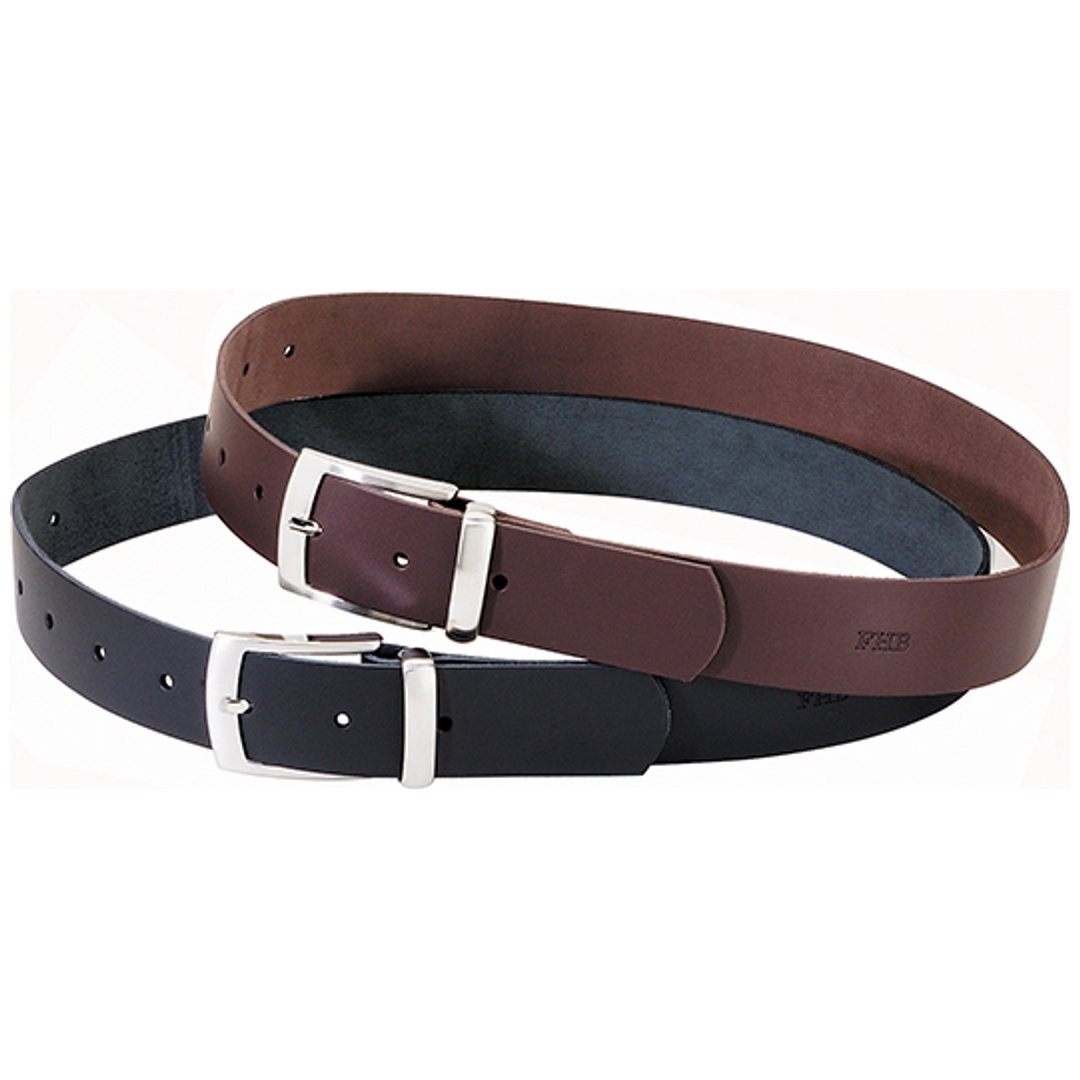 FHB Ledergürtel Burkhard 85002 Länge 100 cm schwarz