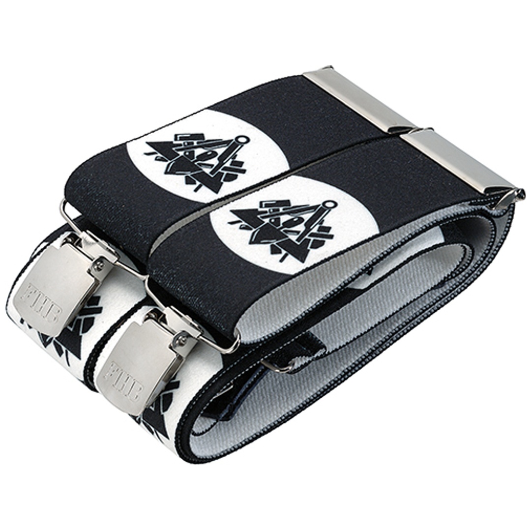FHB ALEXANDER Hosenträger Maurer, schwarz, 120cm lang