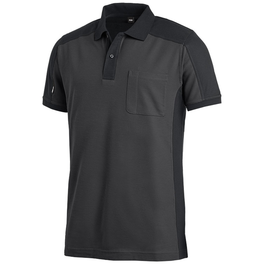 Fhb Poloshirt Konrad 91490 Gr. M Anthrazit/schwarz