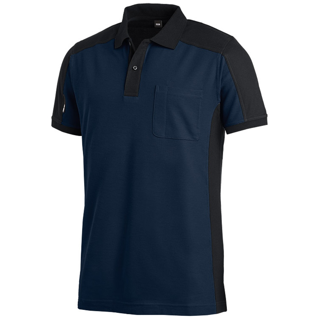 Fhb Poloshirt Konrad 91490 Gr. M Marine/schwarz