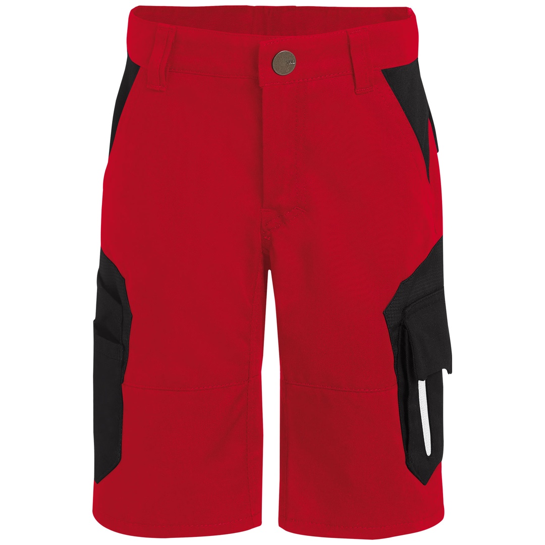 FHB Kinder Bermuda Charly Gr. 110/116 rot/schwarz