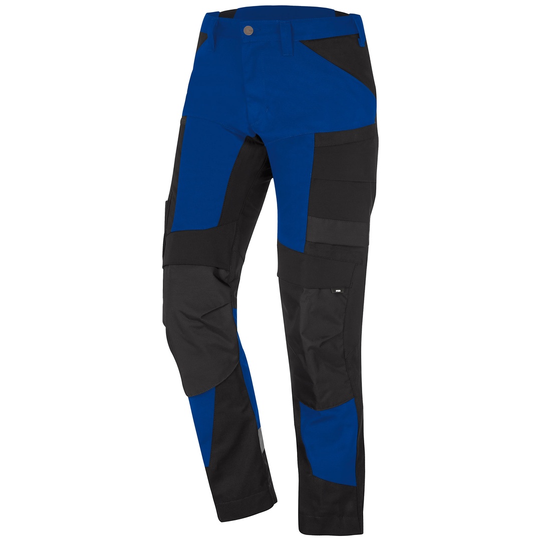 FHB Bundhose elastisch Leo 122110 Gr. 30 royalblau/schwarz