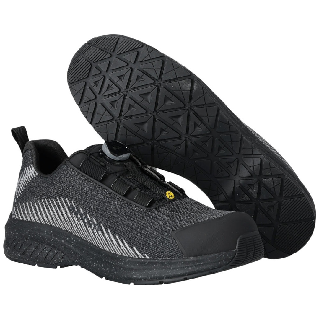 Mascot ESD-Sicherheitshalbschuh FOOTWEAR CUSTOMIZED F1601-909 S1PS Gr. 47 black