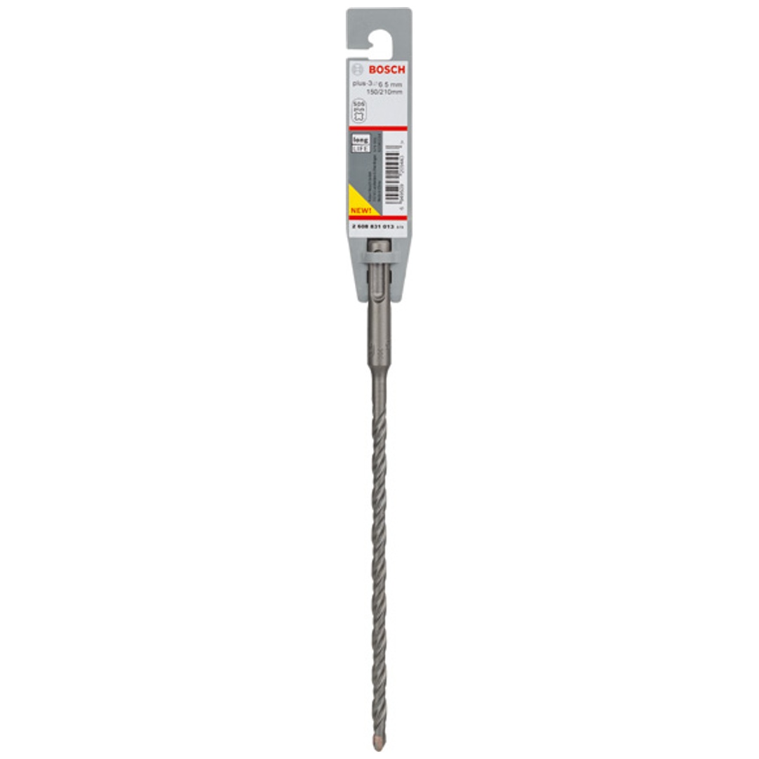 Bosch Hammerbohrer SDS-plus, plus-3, 6,5 x 150 x 210 mm, (1 Stk.)