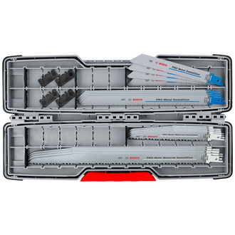 Bosch PRO Säbelsägeblatt Tough Box Demolition Blatt-Set, 16-tlg.