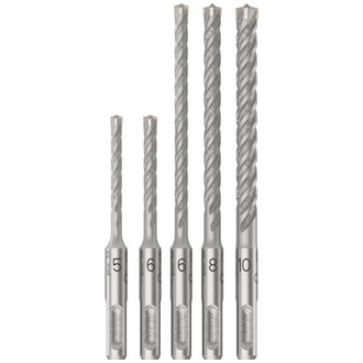 Bosch PRO Hammerbohrer SDS-plus-5X-Set, 5/6/6/8/10 mm, 5-tlg.