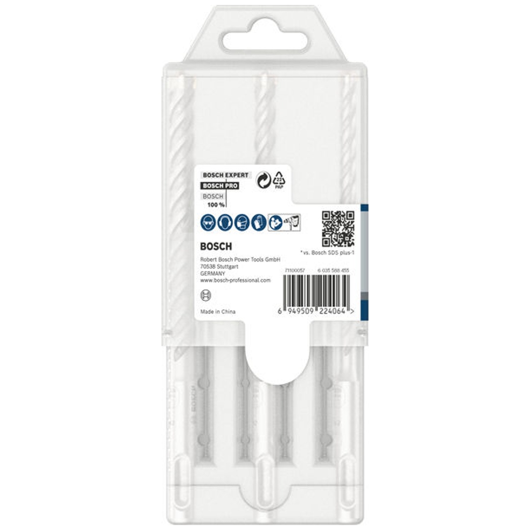 Bosch PRO Hammerbohrer SDS-plus-5X-Set, 6/8/10 mm, 3-tlg.