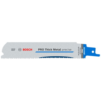 Bosch PRO Säbelsägeblatt Thick Metal precise S937HBF, 1,1 x 25 x 150 mm, 5-tlg.