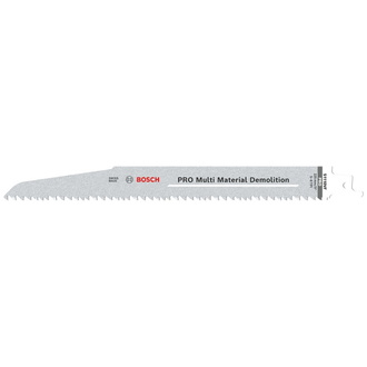 Bosch PRO Säbelsägeblatt Multi Material Demolition S1110VF, 1,6 x 22 x 225 mm, 2-tlg.