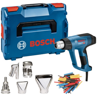 Bosch Heißluftgebläse GHG 23-66, incl. Zubehör, L-BOXX