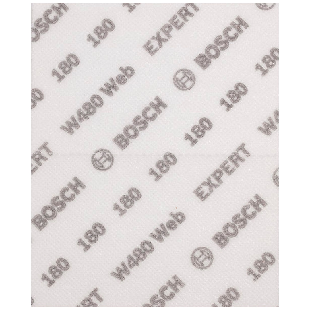 Bosch Schleifblatt ExW480 web, G180, 115 x 140 mm, (2 Stk.)