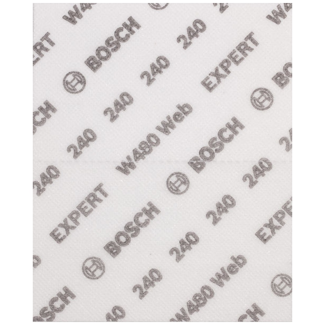 Bosch Schleifblatt ExW480 web, G240, 115 x 140 mm, (2 Stk.)