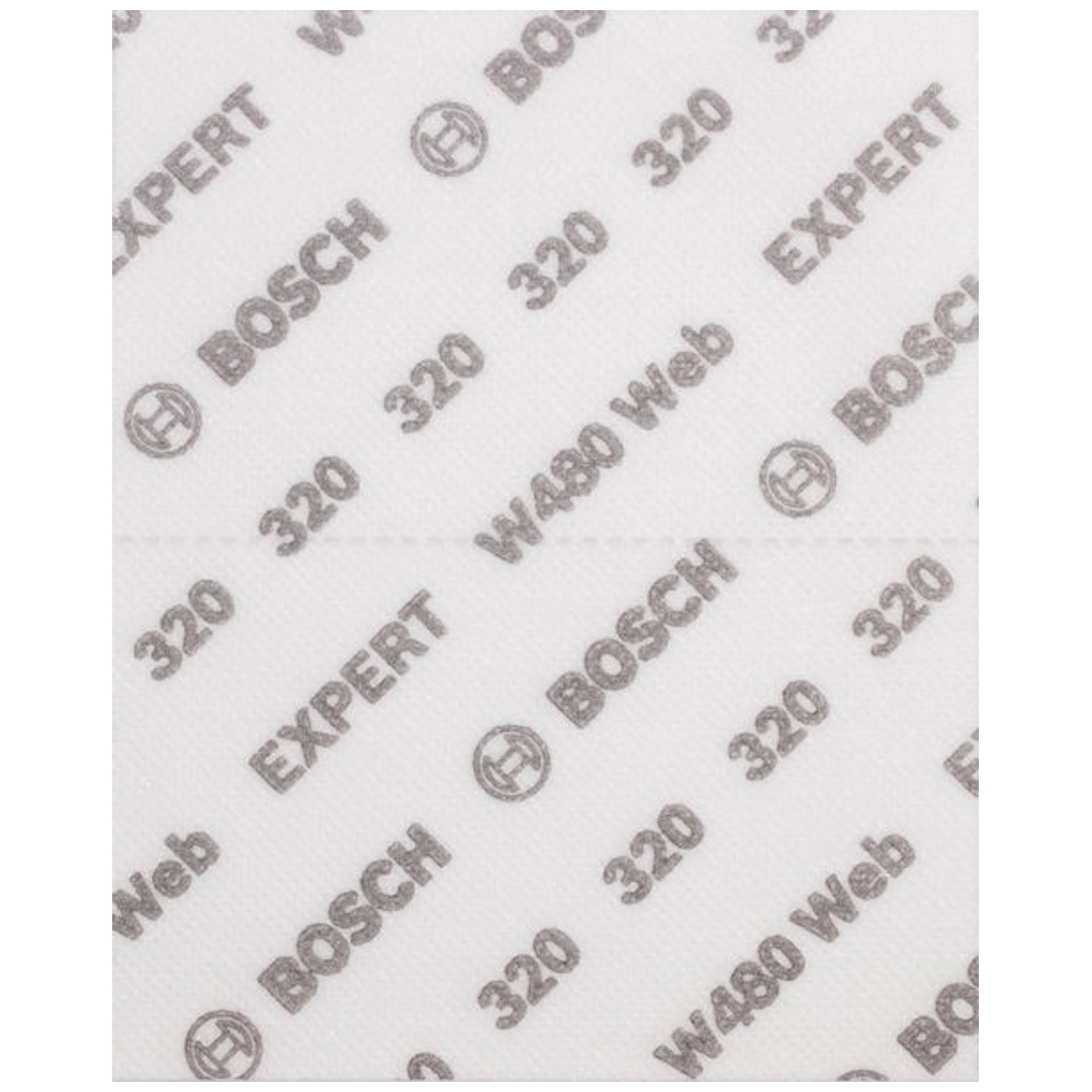 Bosch Schleifblatt ExW480 web, G320, 115 x 140 mm, (2 Stk.)