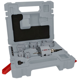 Bosch PRO Lochsäge Multi Material Q-Lock Aufsteckhalter-Set, 15-tlg., Art.Nr. 2608901549