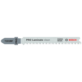 Bosch PRO Stichsägeblatt Laminate clean T101BIF, 83 mm, 2-tlg.