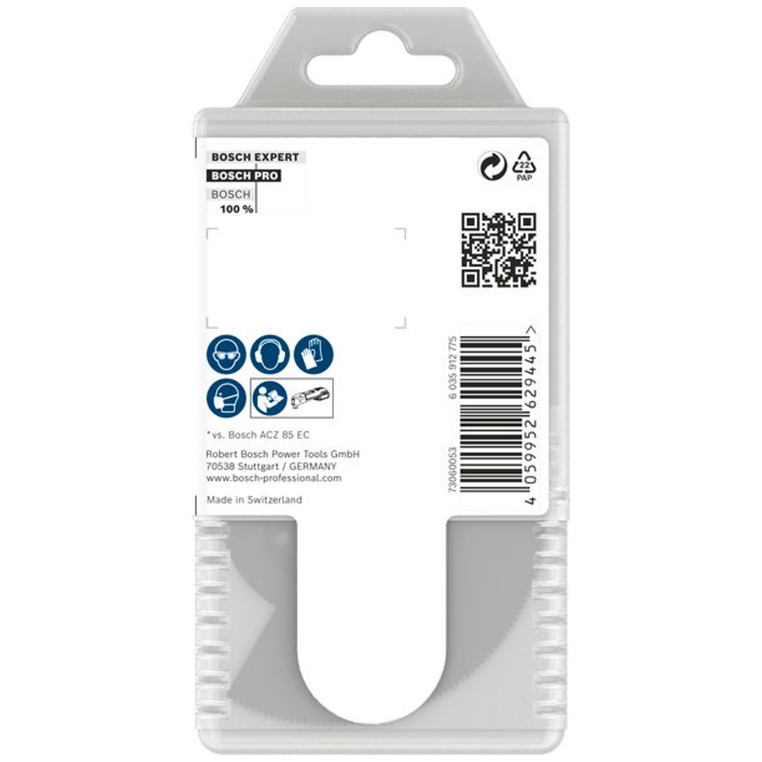 Bosch PRO Segmentsägeblatt ACZ 85 EIB für Multifunktionswerkzeuge, 85 mm, Art.Nr. 2608669087
