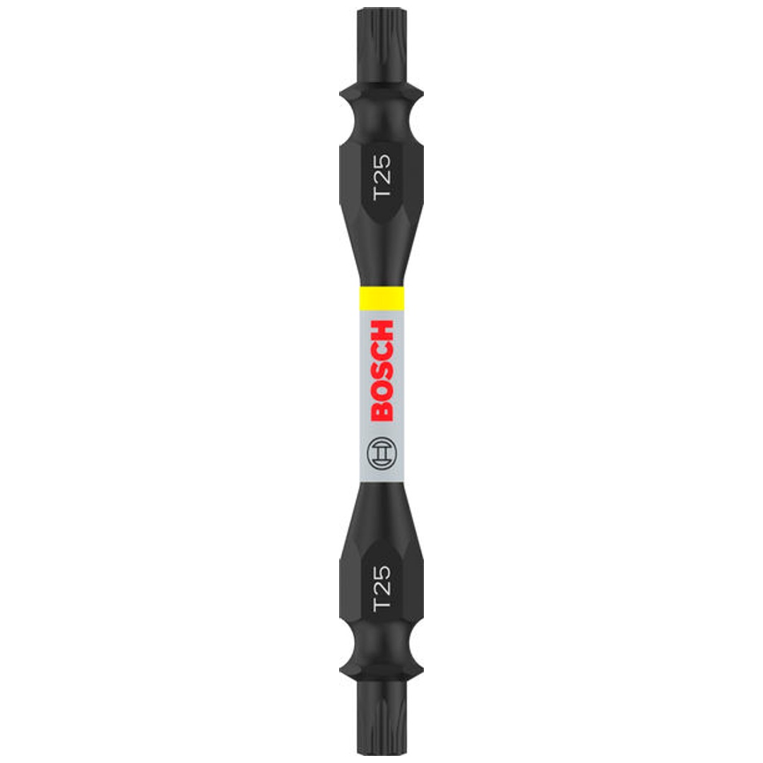 Bosch PRO Impact Schrauberbit mit Doppelklinge- und Pick and Click-Einsätzen, T25,65mm