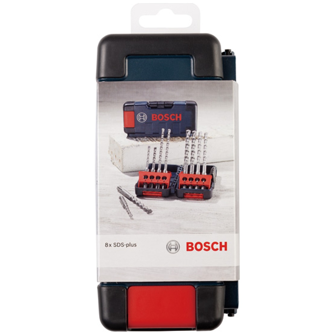 Bosch Hammerbohrer-Set B8 in Tough Box, SDS-plus, 5-10 mm, 8-tlg.