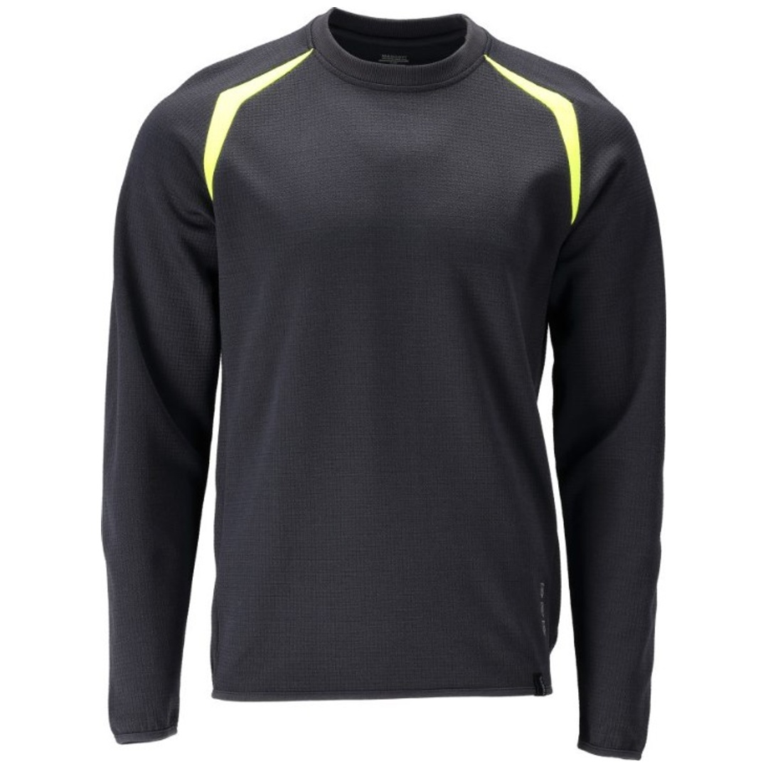 Mascot Warnschutz-Sweatshirt 21584-337-01017 Gr. 4XL schwarz/hi-viz gelb