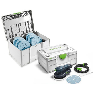 Festool Exzenterschleifer ETS EC 150/5 EQ-SYS GR,incl. Zubehör, Systainer