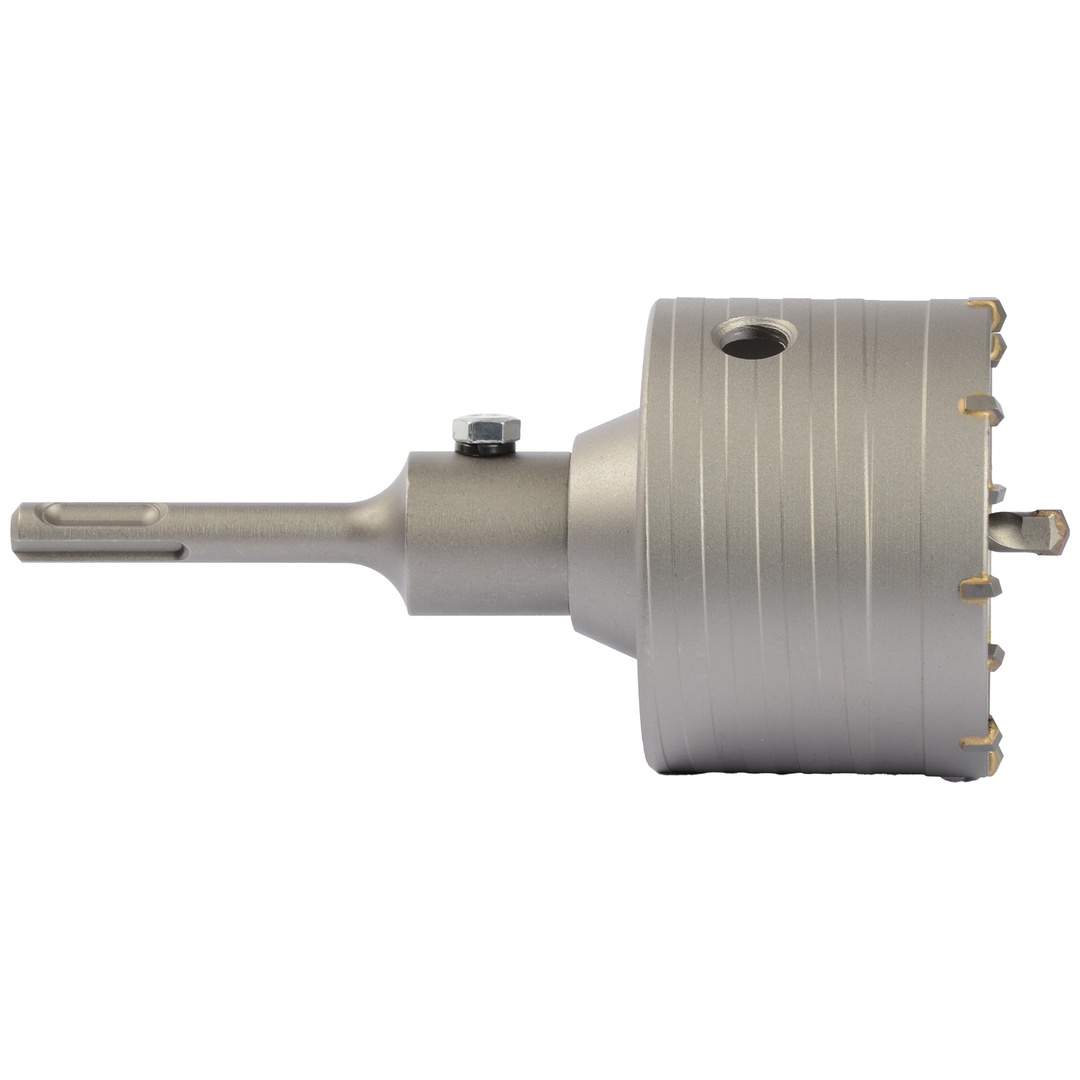 Projahn Schlagbohrkrone 82 mm BASIC SDS-plus Aufnahme + Zentrierbohrer Gewindeaufnahme M22
