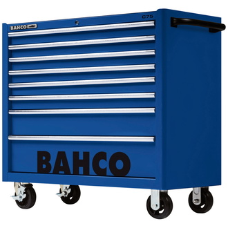 Bahco Classic Werkstattwagen 40" mit 8 Schubladen, blau