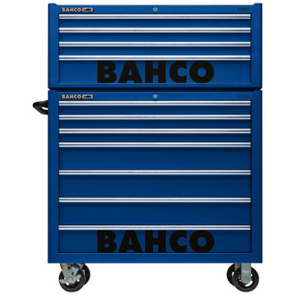 Bahco Classic Werkstattwagen-Aufsatz 40" mit 4 Schubladen, blau